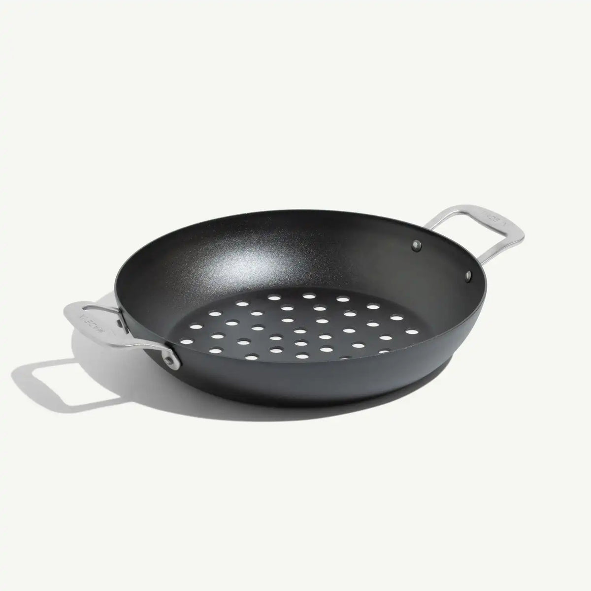 Seasoned Carbon Steel Grill Basket