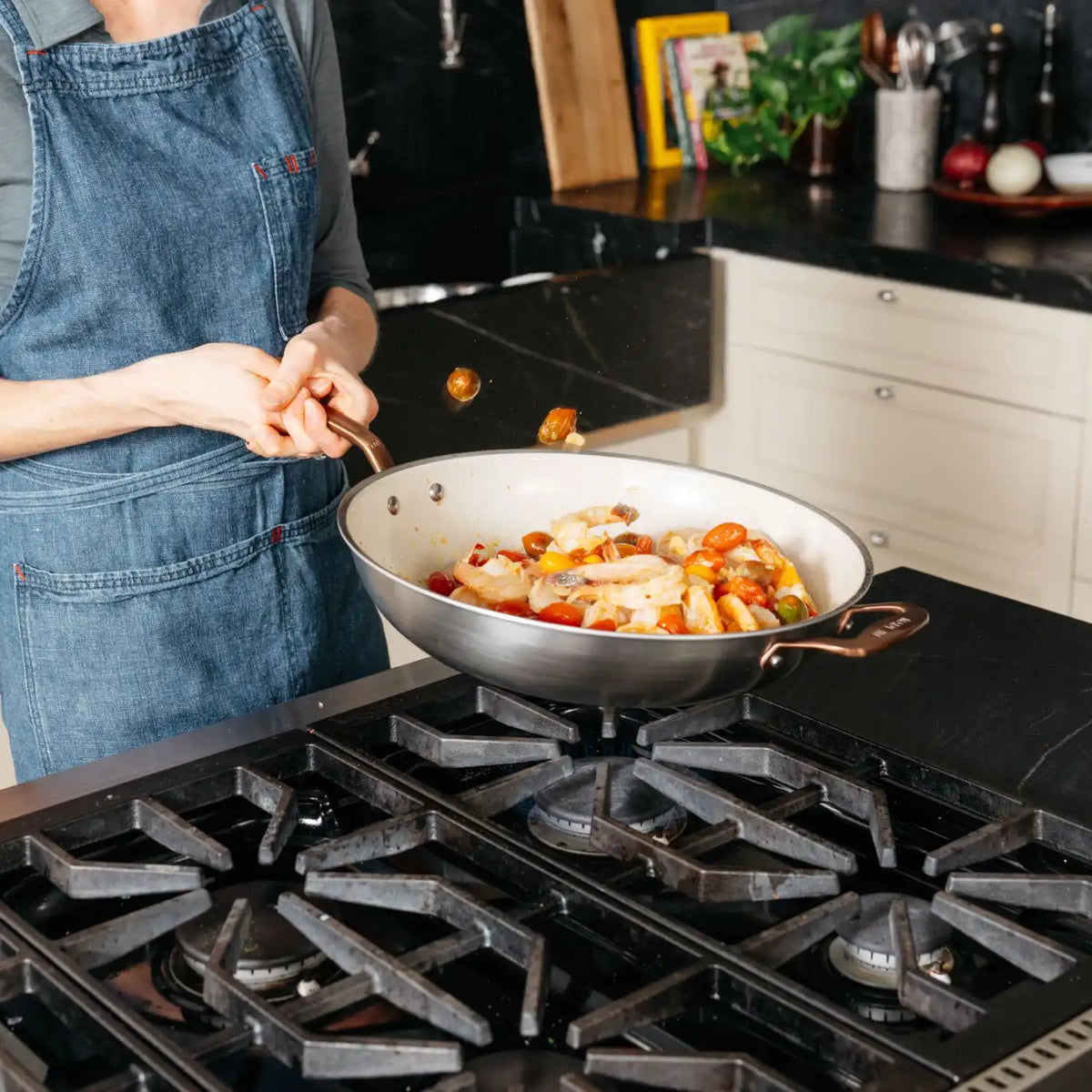 14" CeramiClad® Deep Draw Fry Pan