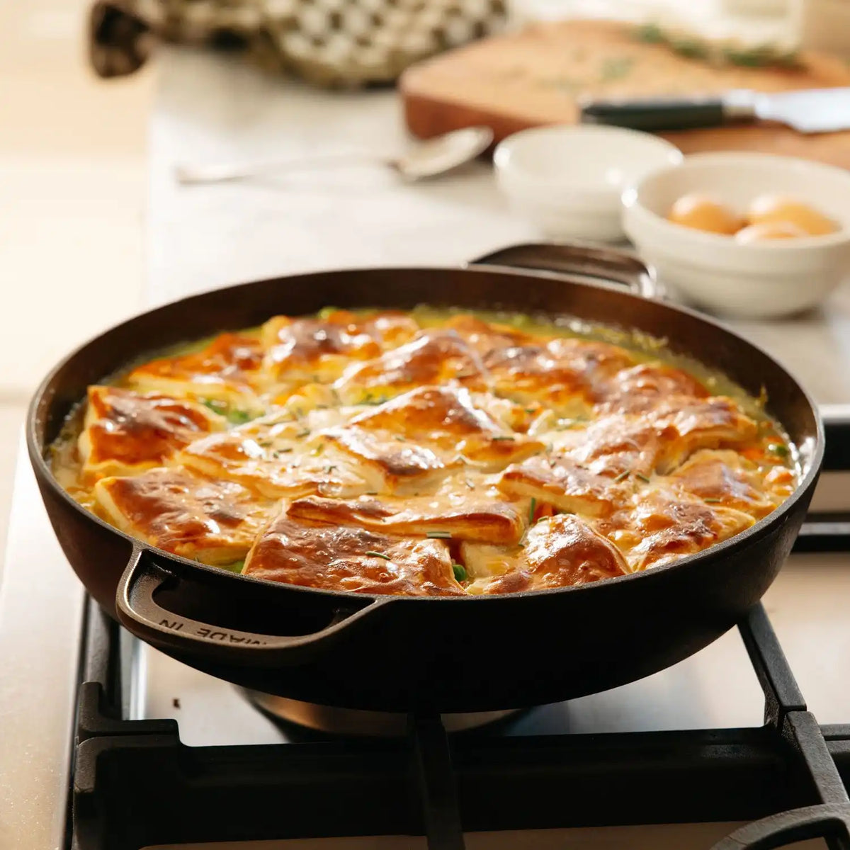 Seasoned Cast Iron Braiser