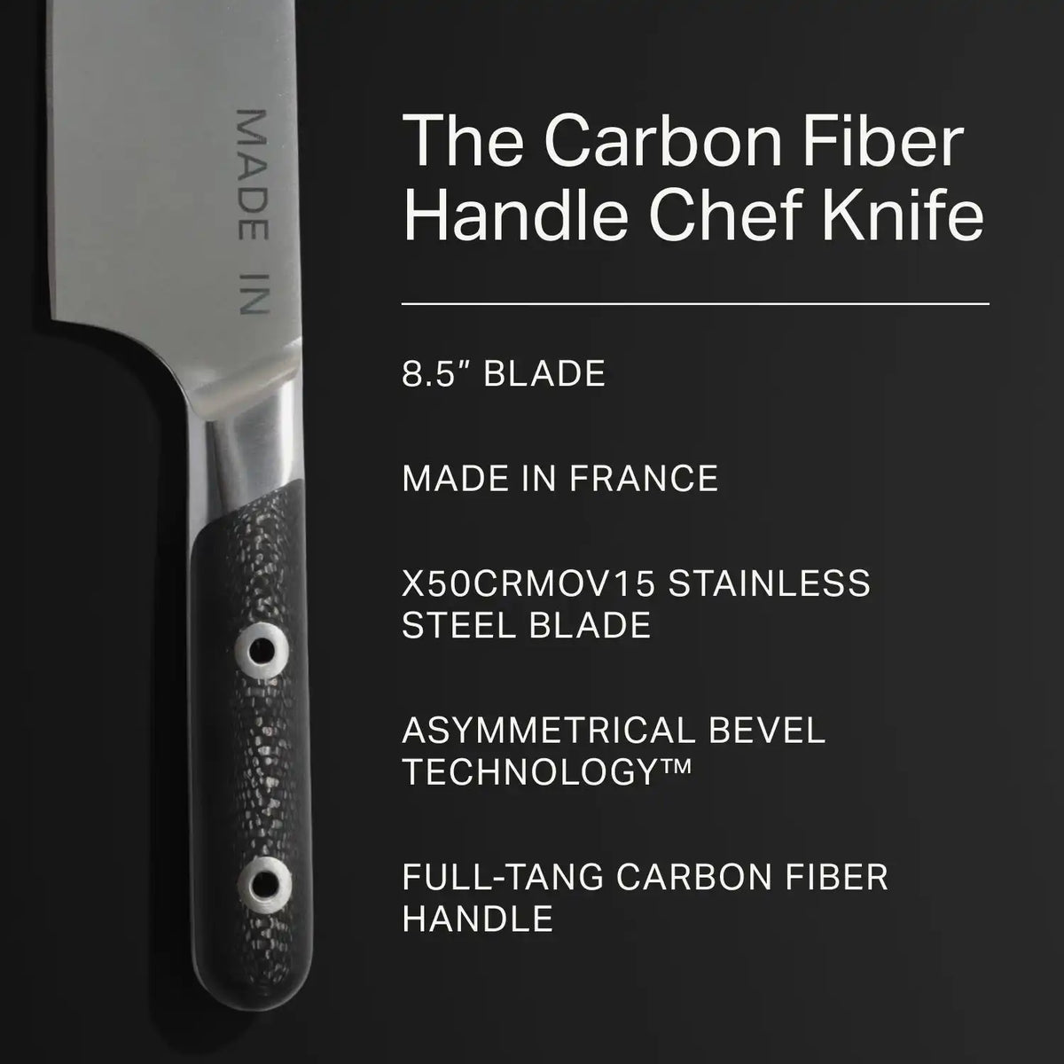 Limited Edition Carbon Fiber Handle Knives