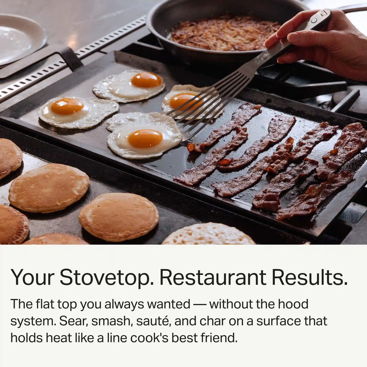 Carbon Steel Griddle Set